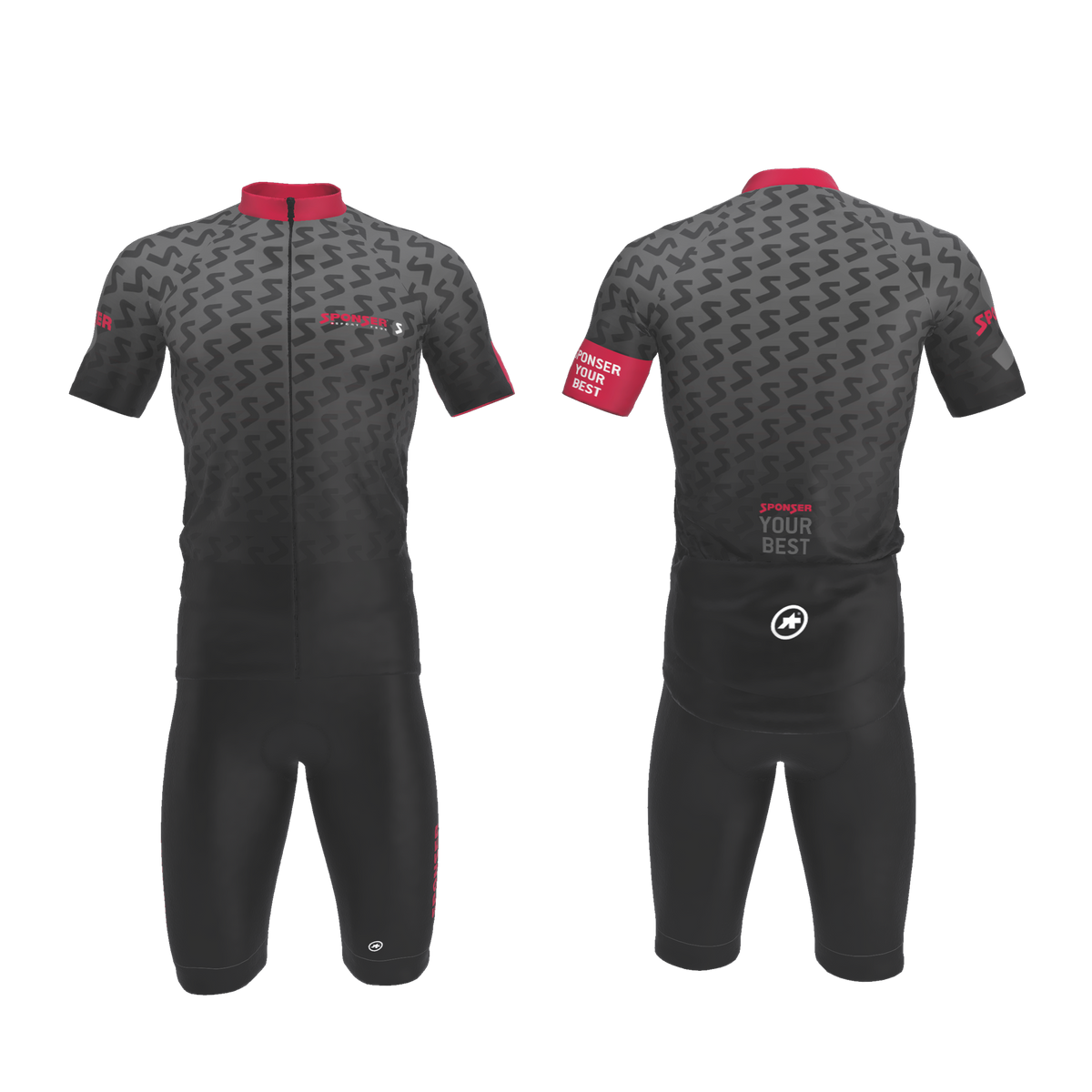 ASSOS RADTRIKOT SET.