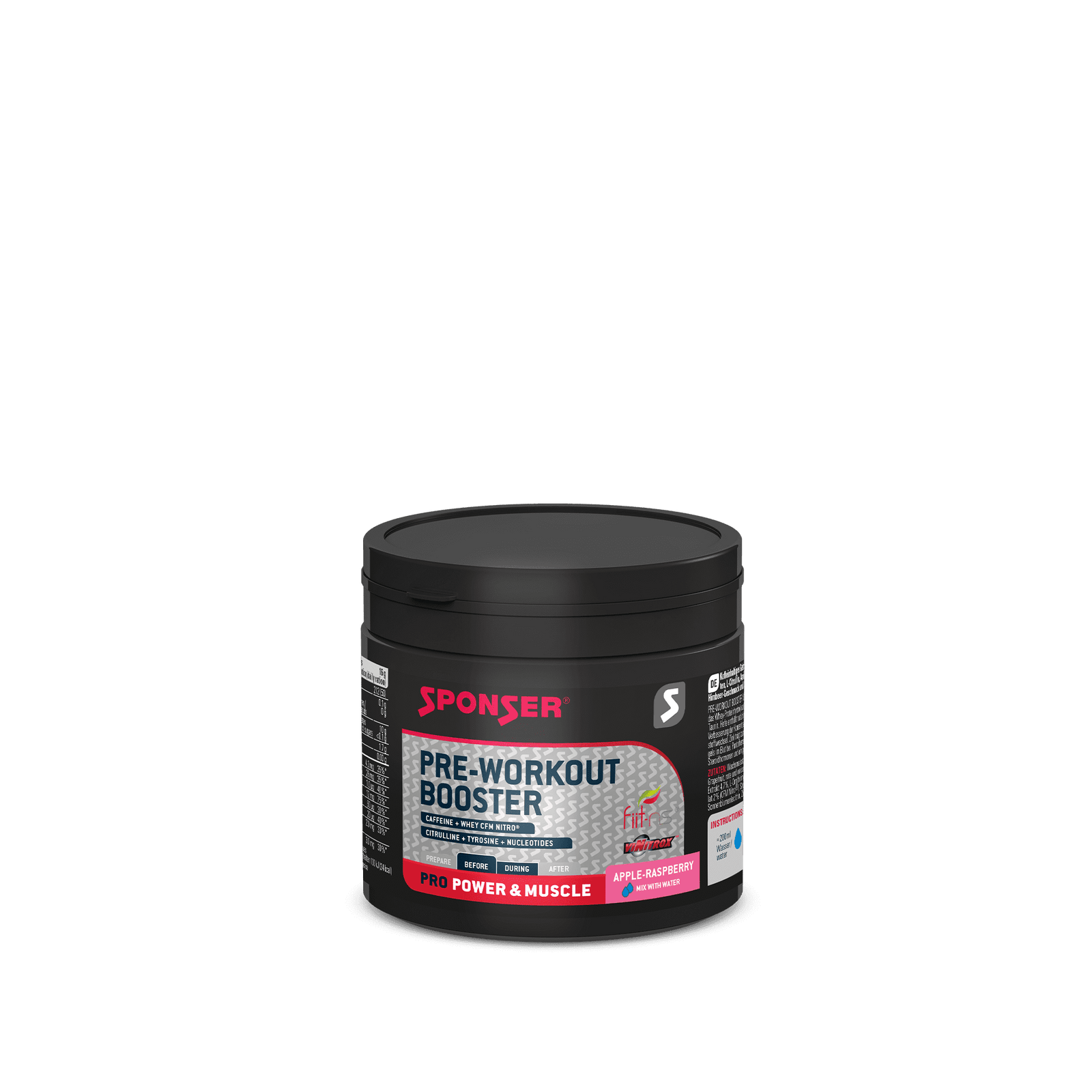 PRE-WORKOUT BOOSTER | APPLE-RASPBERRY.