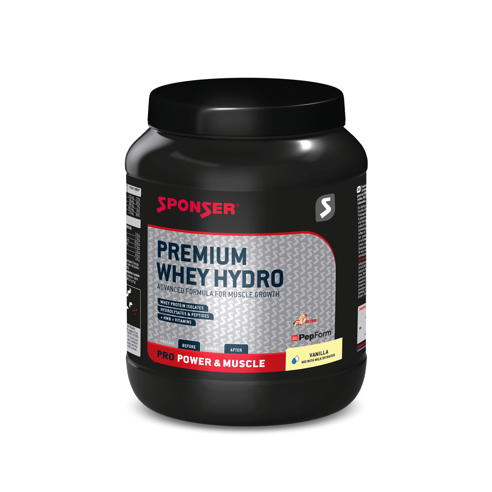 PREMIUM WHEY HYDRO | VANILLA.
